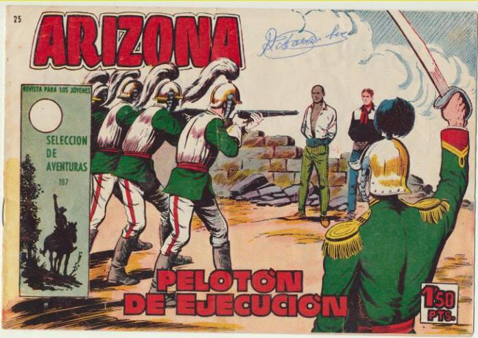 Arizona nº 25. Toray 1958. Selección De Aventuras nº 187