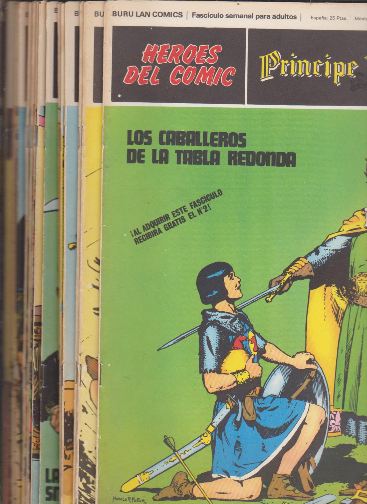 El Príncipe Valiente. Buru Lan 1972. Colección Completa , 96 ejemplares