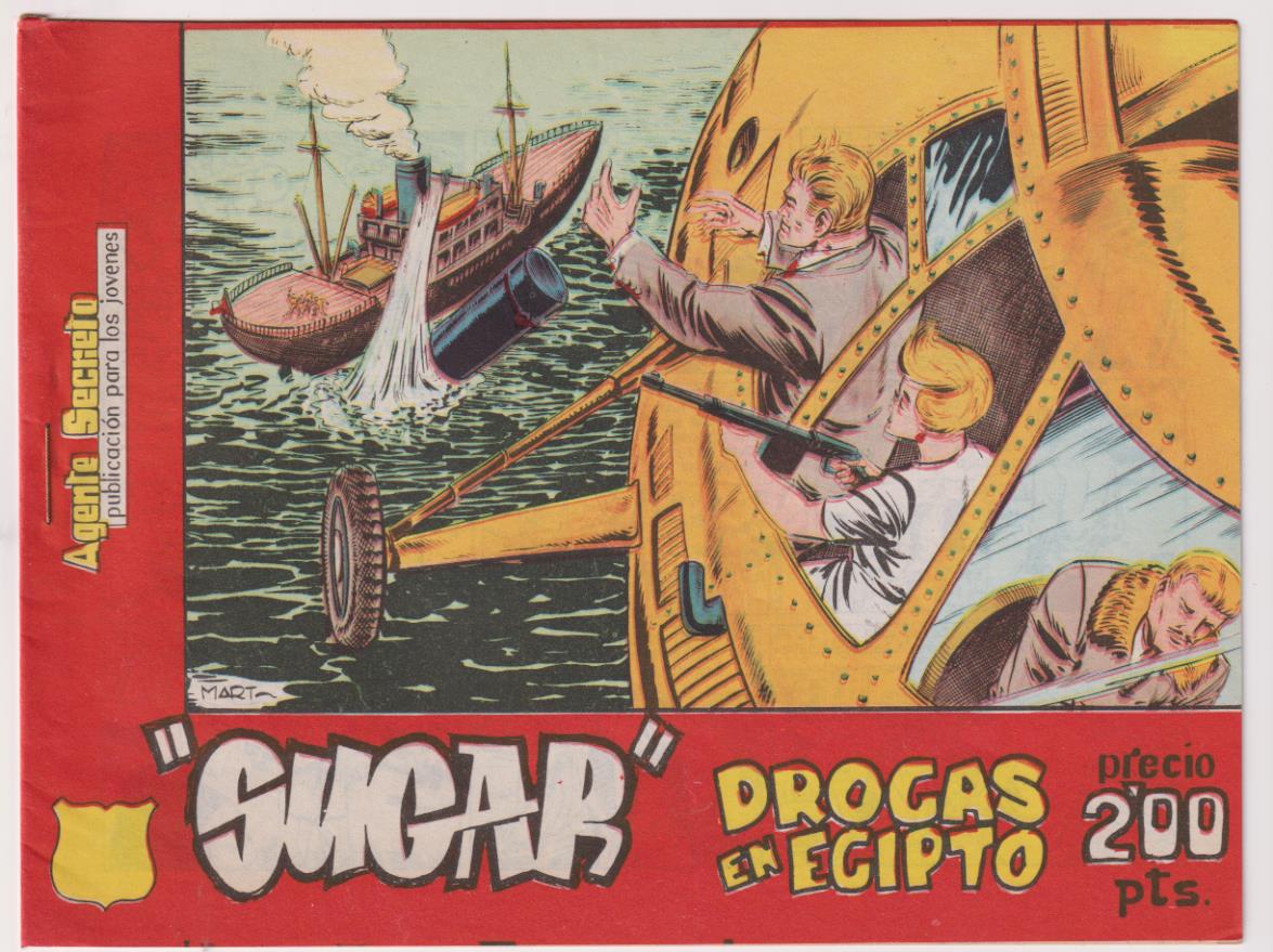 Sugar nº 4. Drogas en Egipto. Hispano Americana 1964
