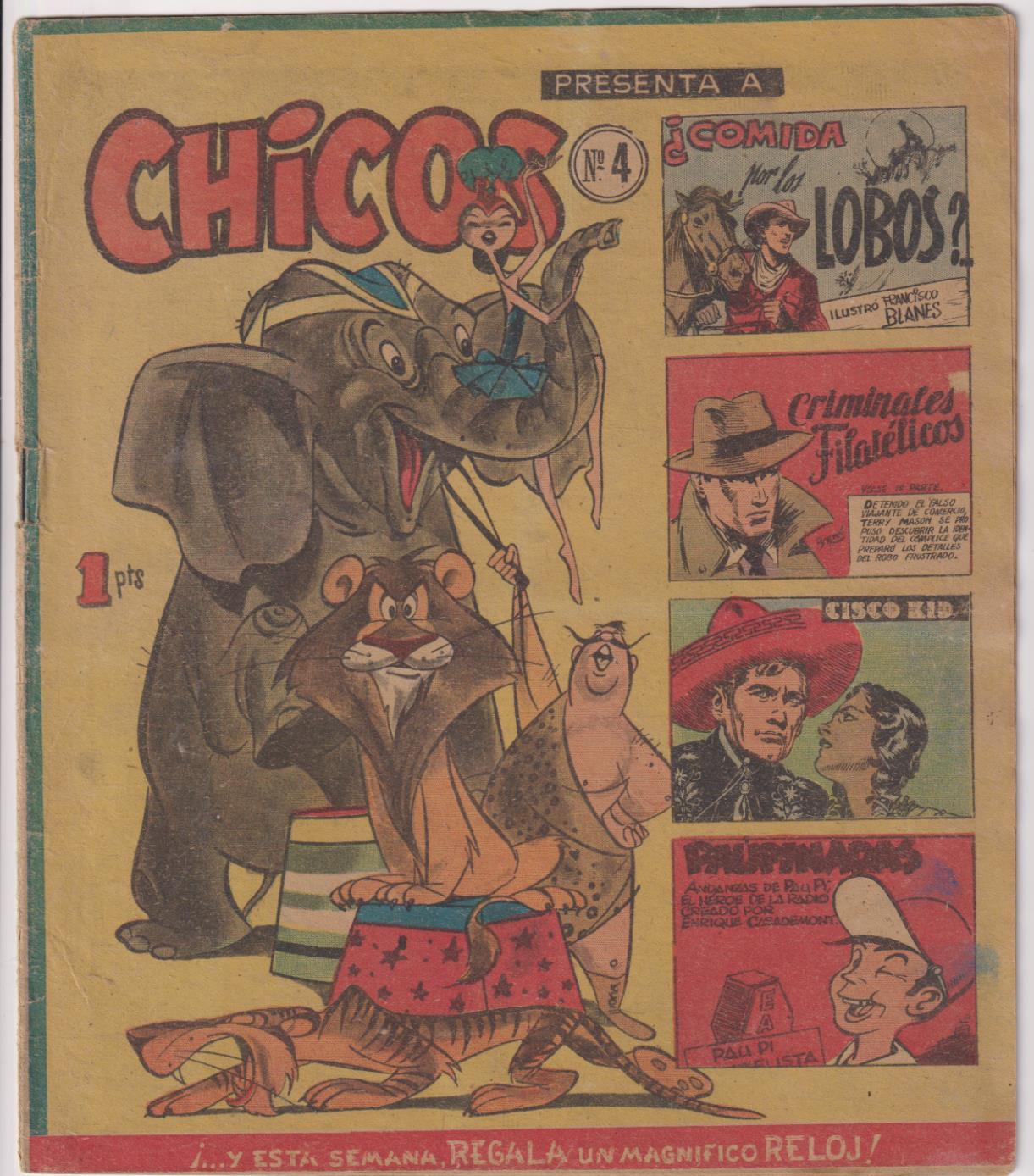 Chicos nº 4. Cid 1954