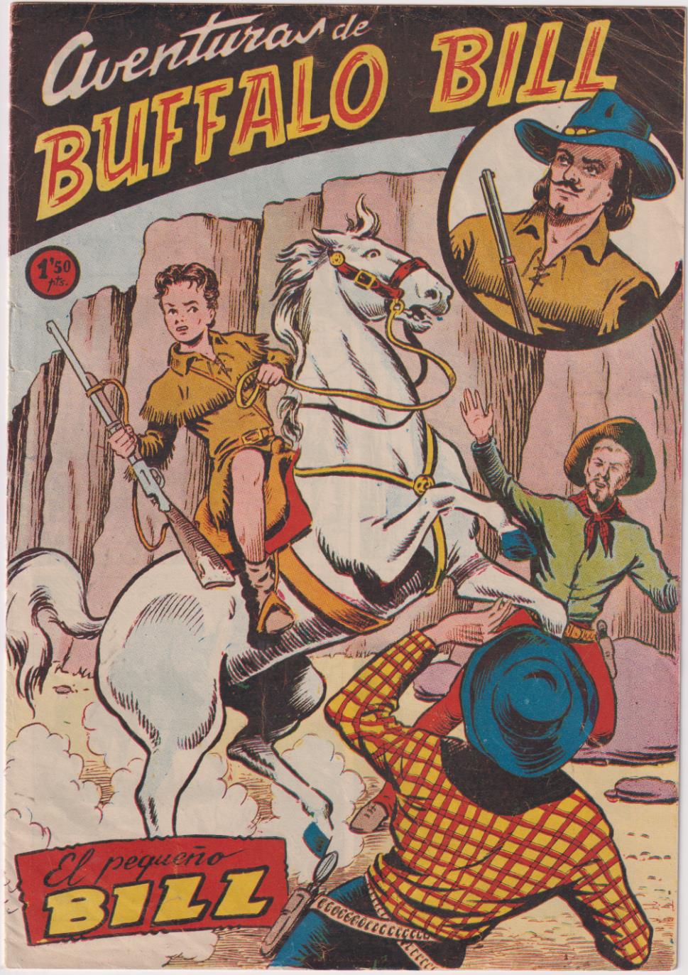 Buffalo Bill. Ferma 1955. Lote de 59 ejemplares entre e 1 y 76