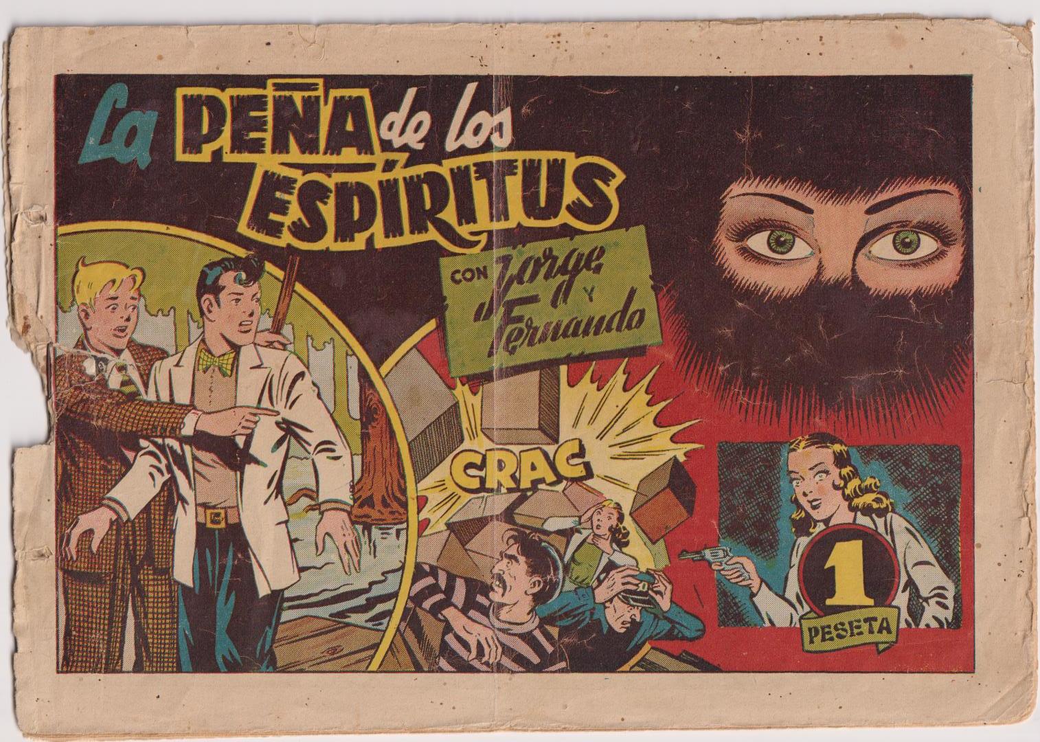 Jorge y Fernando. La Peña de los Espíritus. Hispano Americana 1940