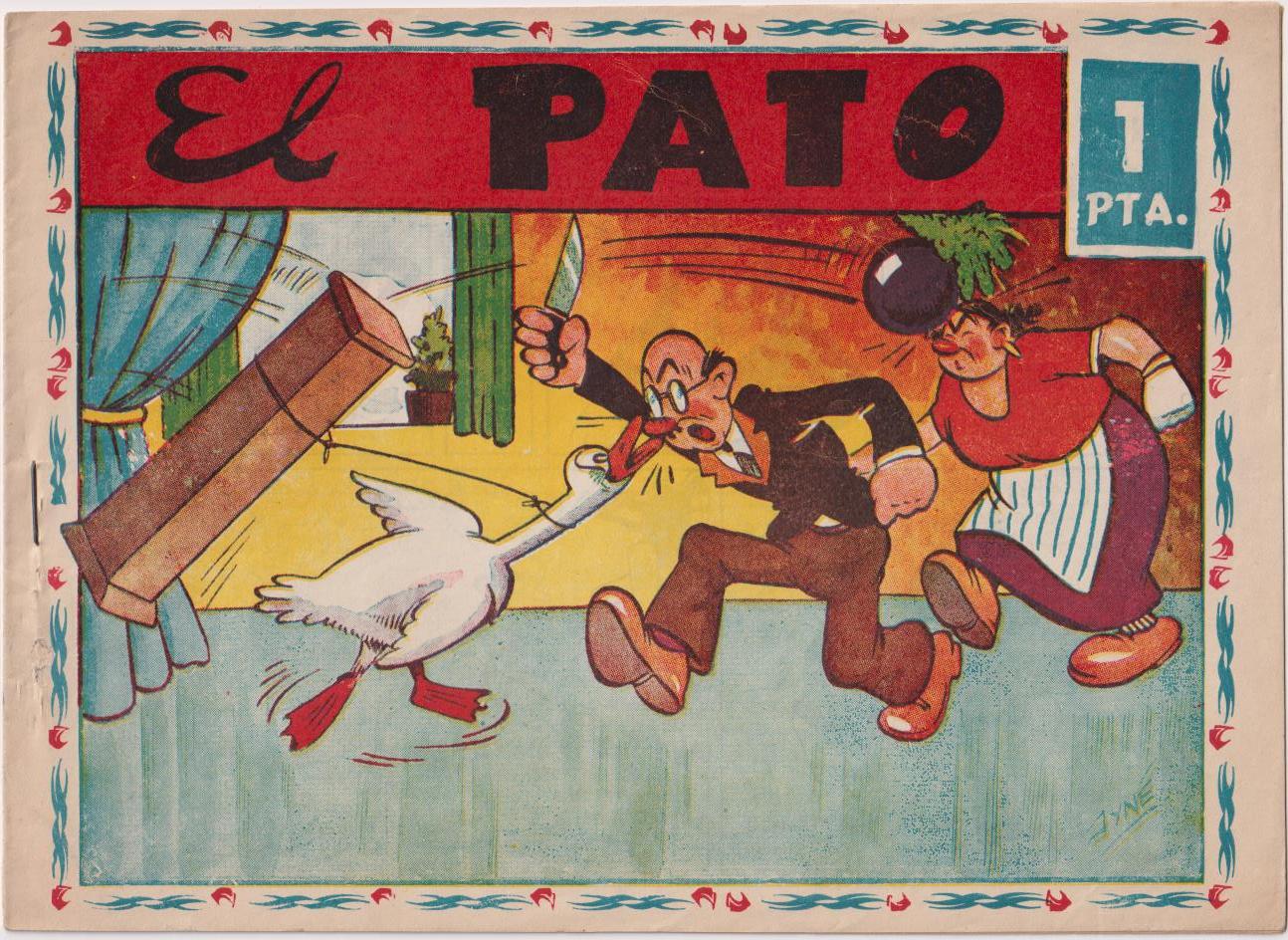 Aventuras de Don Triqui nº 51. El Pato. Ameller 1950. RARO
