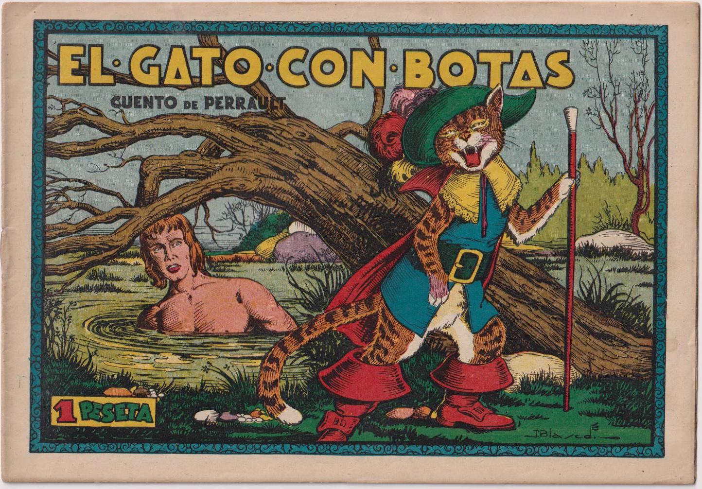 El Gato con botas. Cuadernos Selectos Cisne nº 11. Cliper 1942