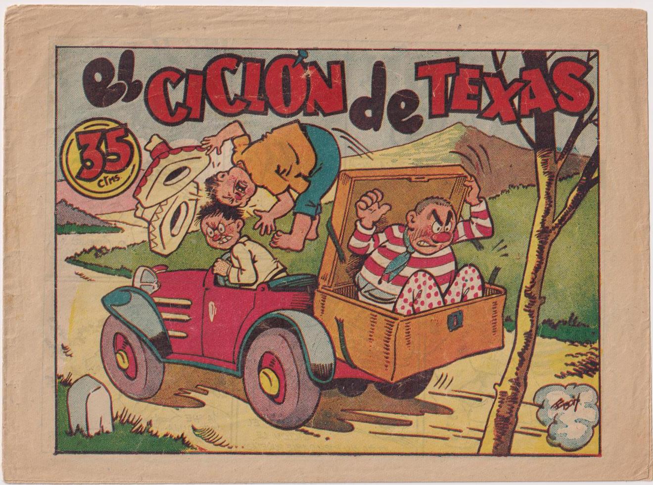 Pingo, Tongo y Pilongo. El Ciclón de Texas. Marco 1949