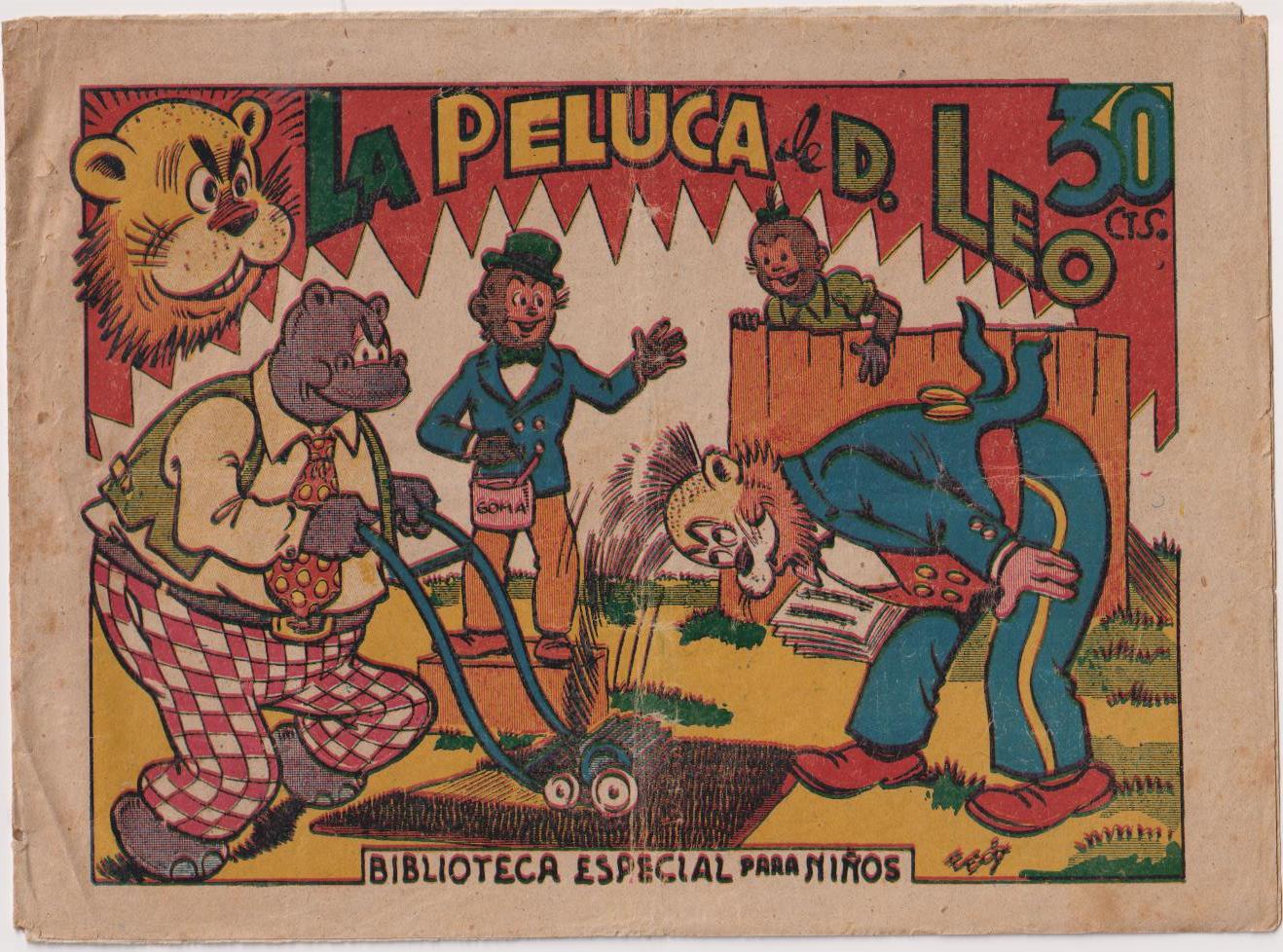La Peluca de D. Leo. Biblioteca Especial para Niños. Marco 1943