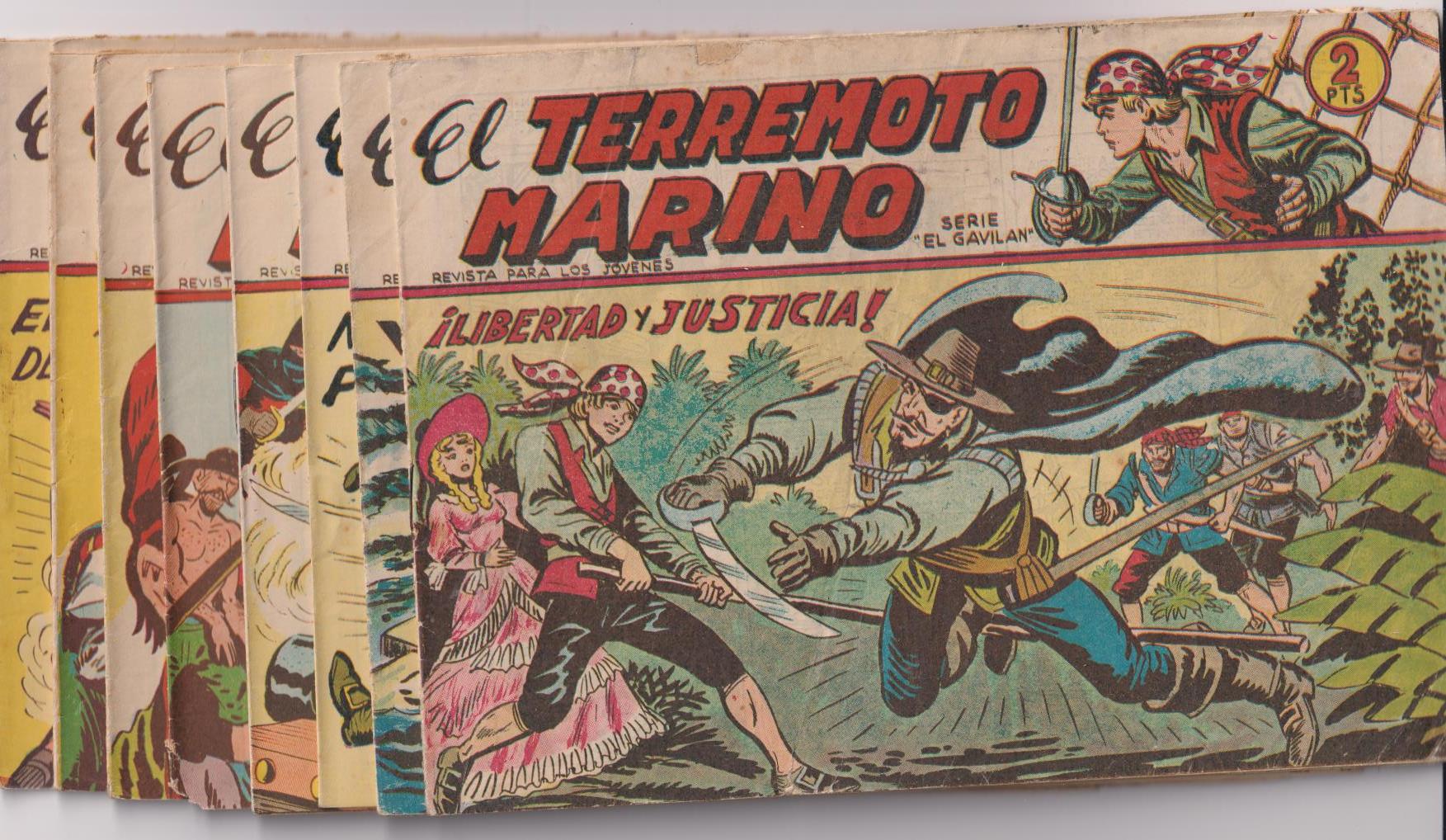 El Terremoto Marino. Maga 1963. Completa, 48 ejemplares