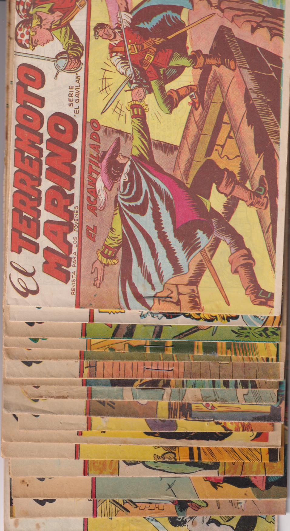 El Terremoto Marino. Maga 1963. Completa, 48 ejemplares