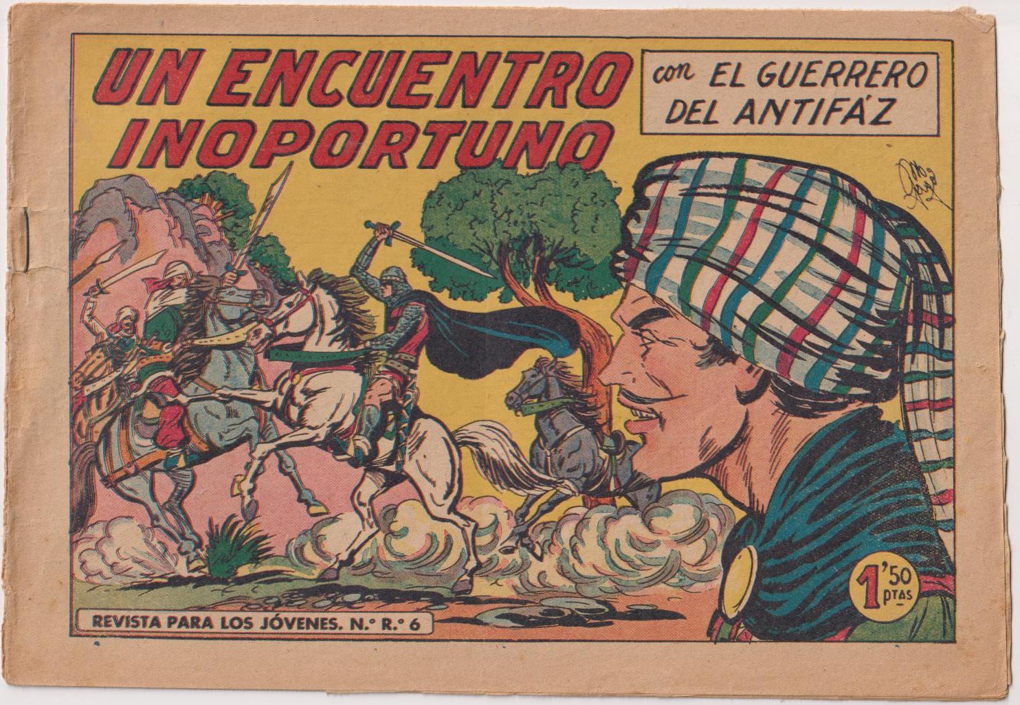 El Guerrero del Antifaz nº 330. Valenciana 1943