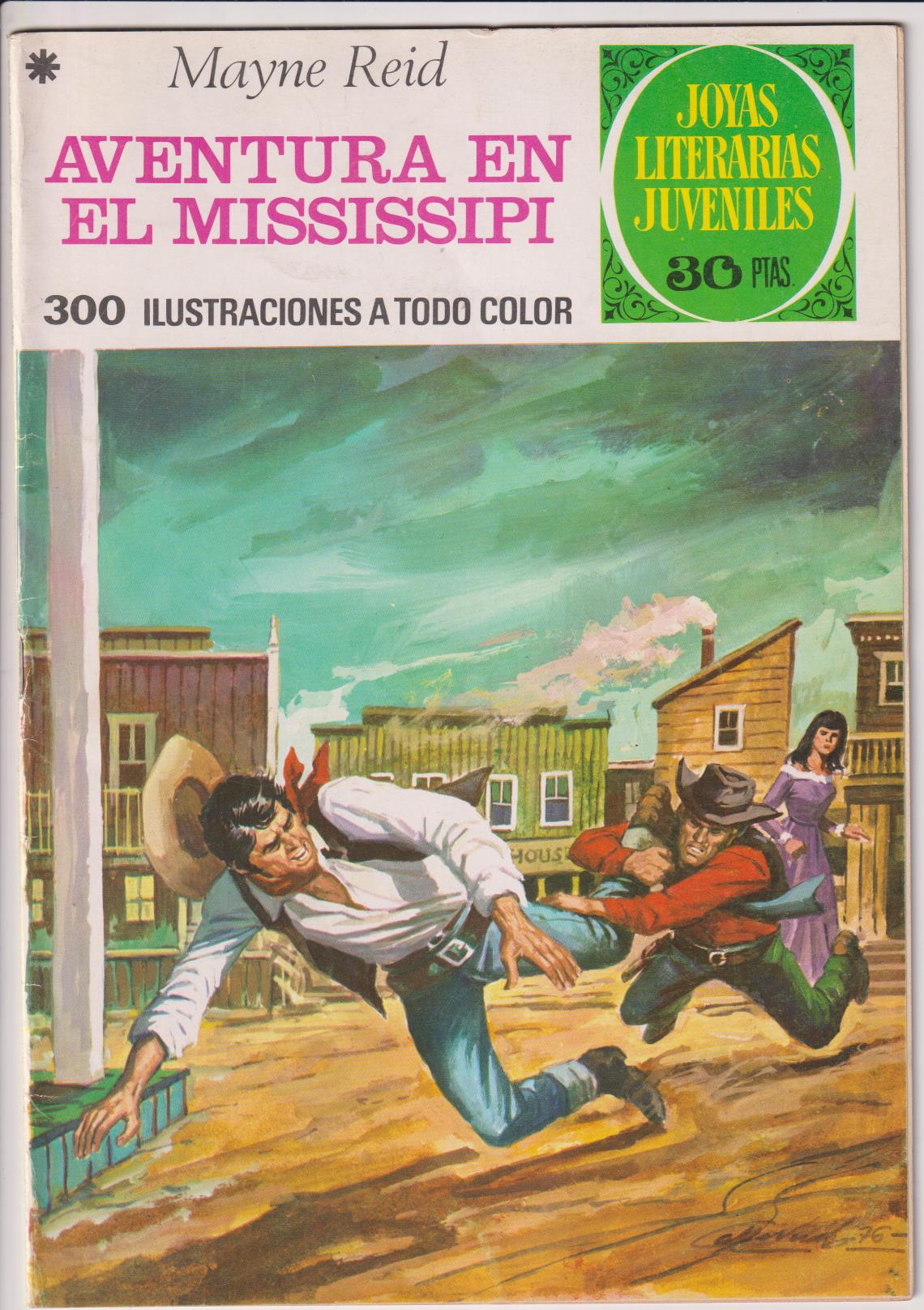 Joyas Literarias nº 159. Aventura en el Mississipi. 2ª Edición Bruguera 1978