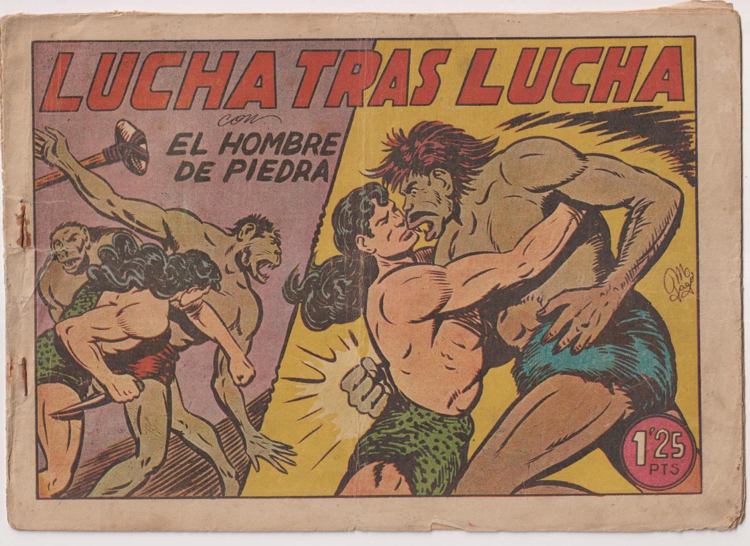 El Hombre de Piedra nº 156. Valenciana 1950.