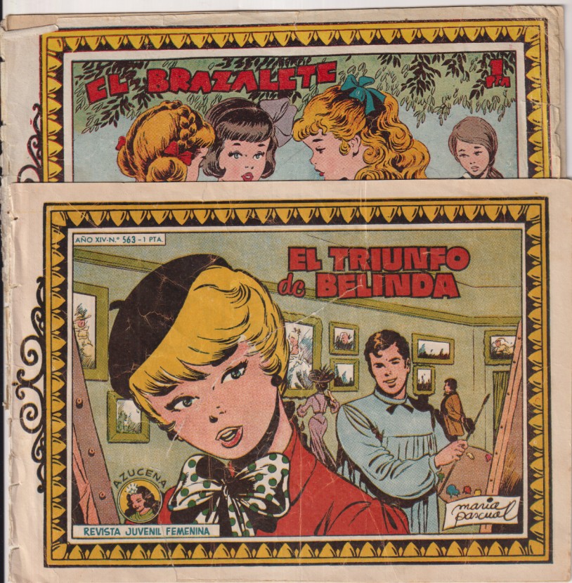 Azucena. toray. lote de 2 Ejemplares: 363 y 369