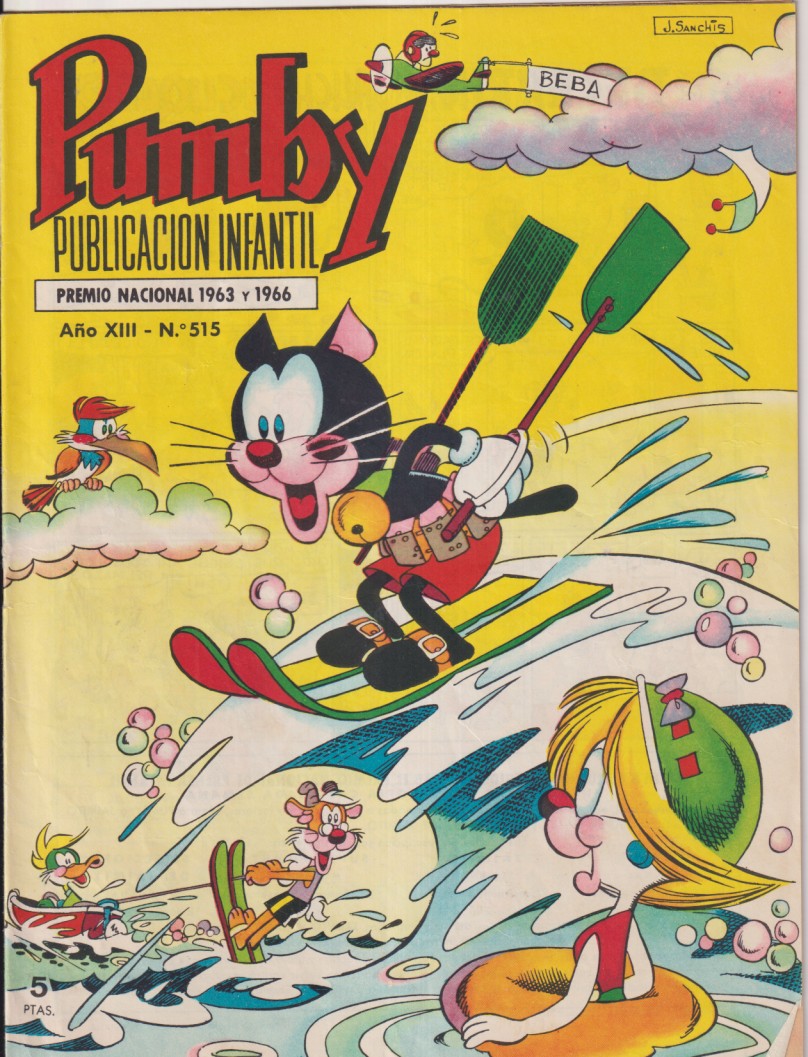 Pumby nº 515. Valenciana 1967. Nuevo de Fondo de librería
