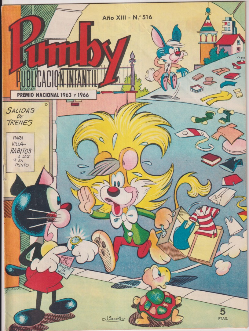 Pumby nº 516. Valenciana 1967. Nuevo de Fondo de librería