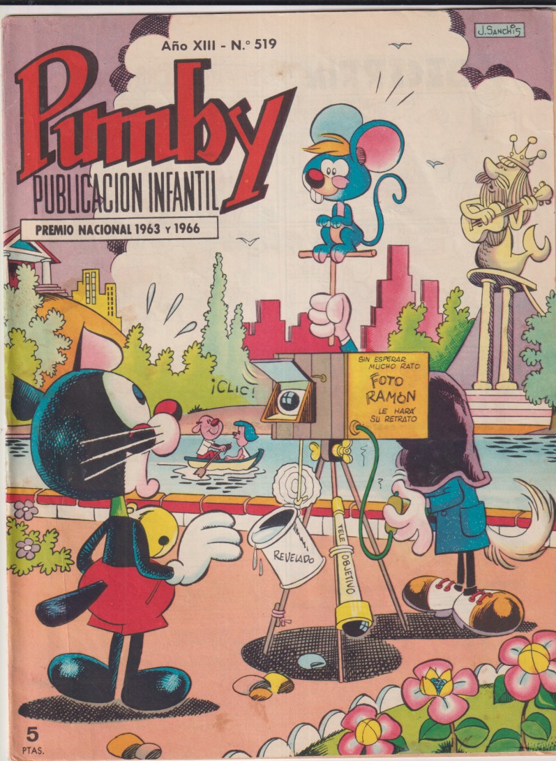 Pumby nº 519. Valenciana 1967.