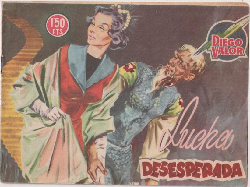 Diego Valor Segunda Serie nº 32. Editorial Cid 1956