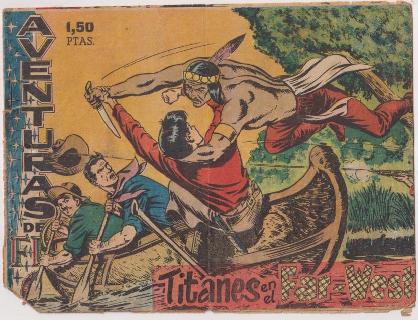 Aventuras del F.B.I. nº 20. Segunda  Época Editorial Rollán 1958