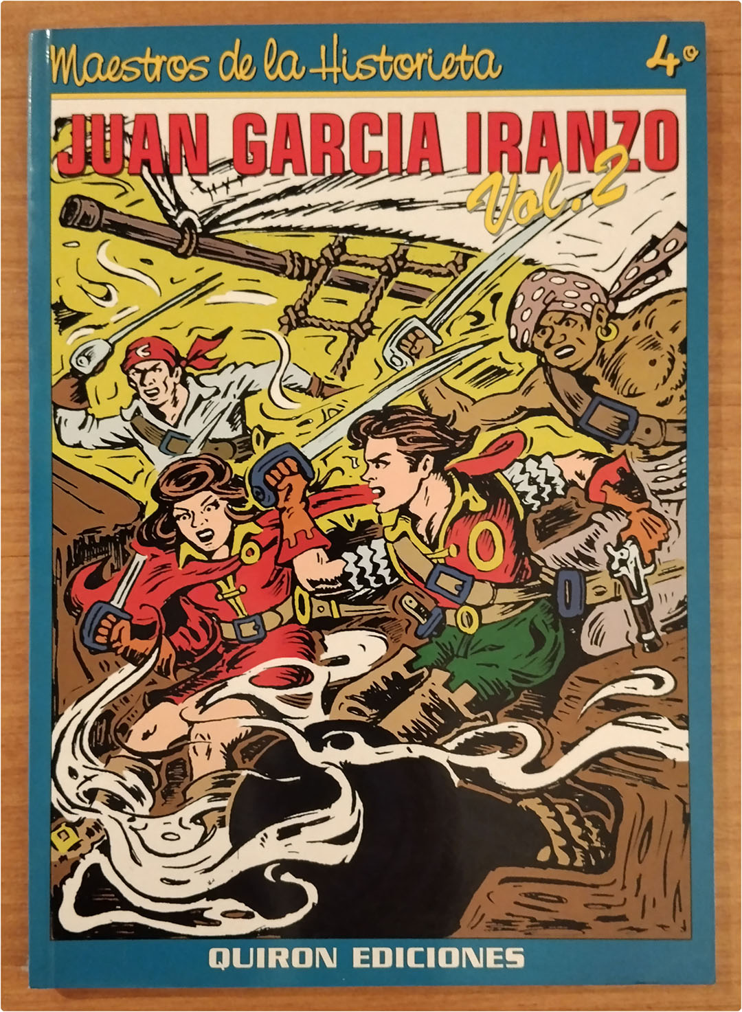 Maestros de la Historieta 4º. Juan García Irranzo V. 2. Quirón Ediciones. Sin usar