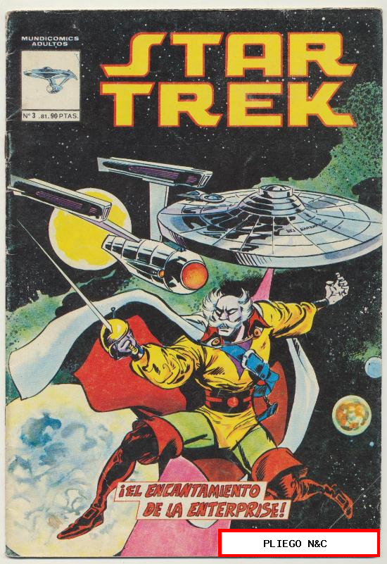 Star Trek. Vértice 1981. Nº 3