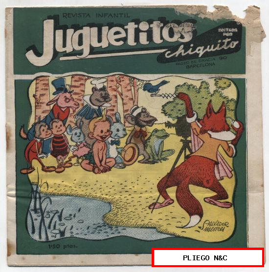 Juguetitos nº 4. Edit. Chiquito 1955