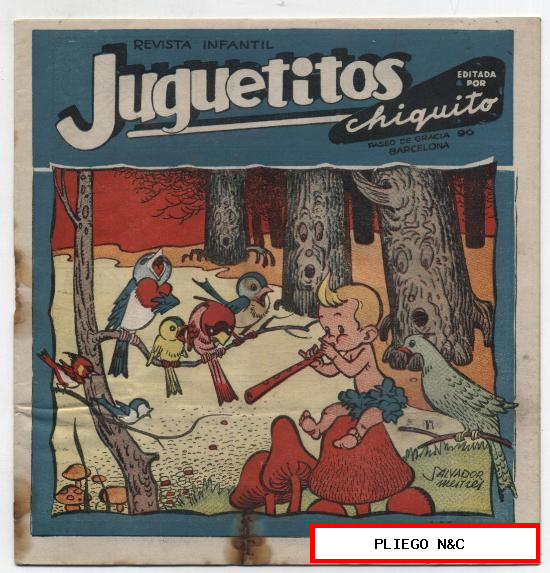 Juguetitos nº 3. Edit. Chiquito 1955