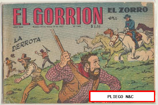 El Gorrión nº 1263. Buenos Aires 1957