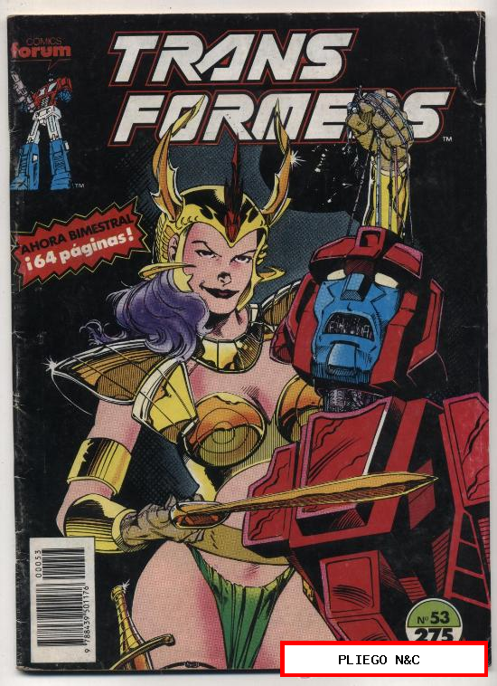 Transformers. Forum 1985. Nº 53