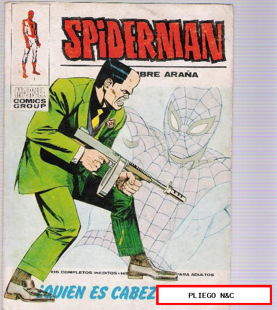 Spiderman. Vértice 1969. Nº 51
