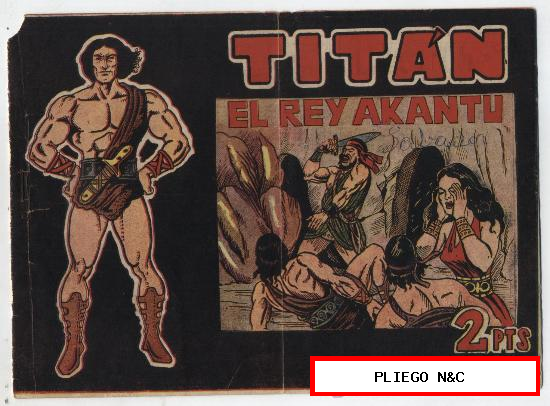 Titán nº 12. Acrópolis 1961