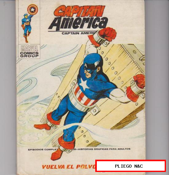 Capitán América. Vértice 1969. Nº 34