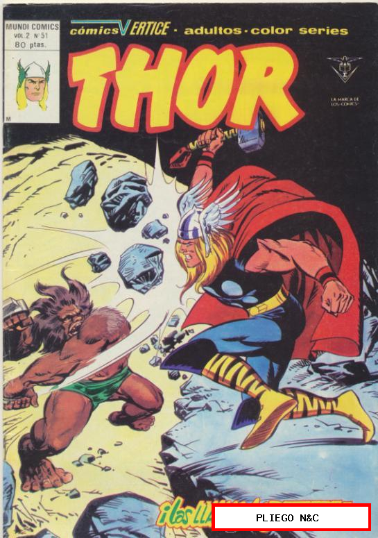 Thor. Vértice 1974. Nº 51