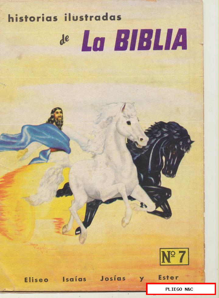 Historias Ilustradas de la Biblia nº 7. Interprint-Colombia