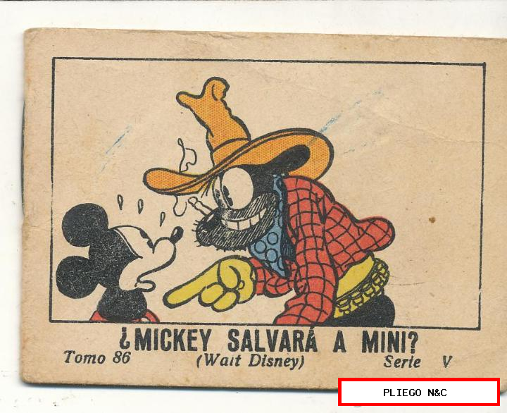 Mickey Tomo 86 Serie V. Editorial Calleja