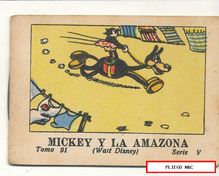 Mickey Tomo 91 Serie V. Editorial Calleja