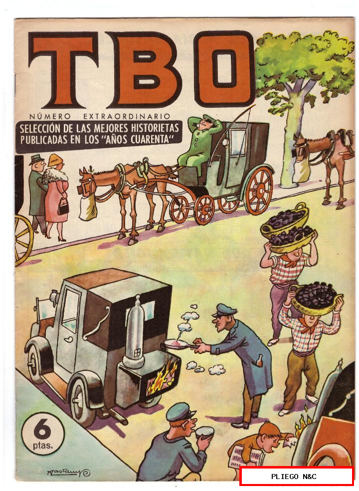 TBO extra selección de las mejores historietas publicadas en los años cuarenta