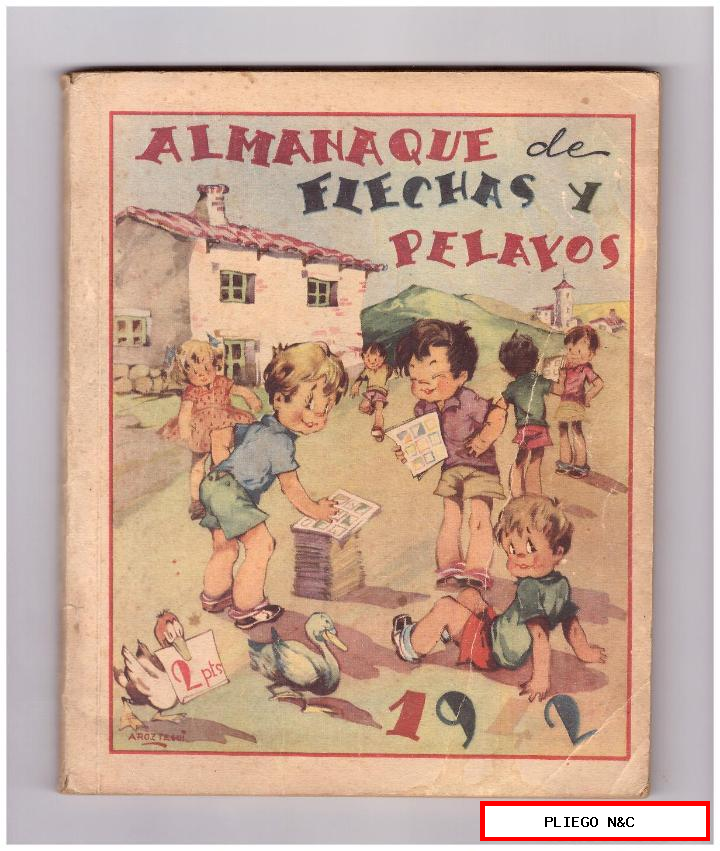 flechas y Pelayos. Almanaque 1942
