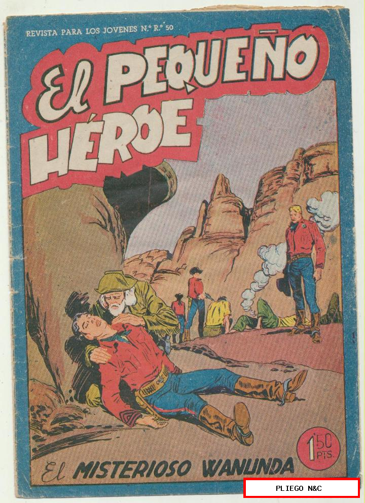 el pequeño héroe nº 28. Maga 1956