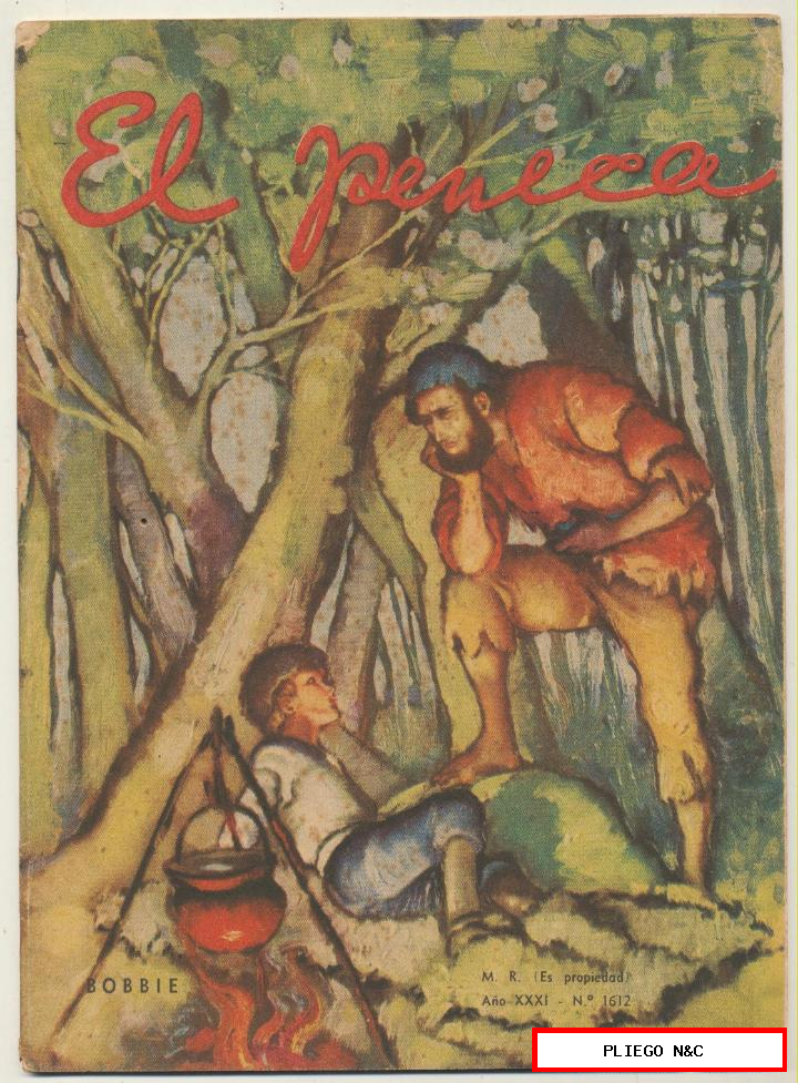 el peneca nº 1612. Editorial zig zag. Santiago de chile. Año 1939