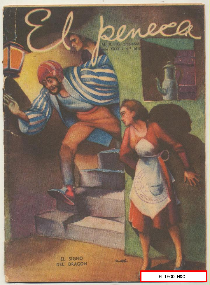 el peneca nº 1610. Editorial zig zag. Santiago de chile. Año 1939