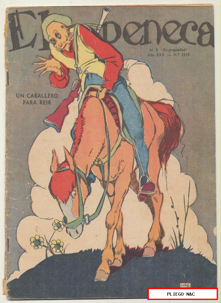 el peneca nº 1513. Editorial zig zag. Santiago de chile. Año 1938
