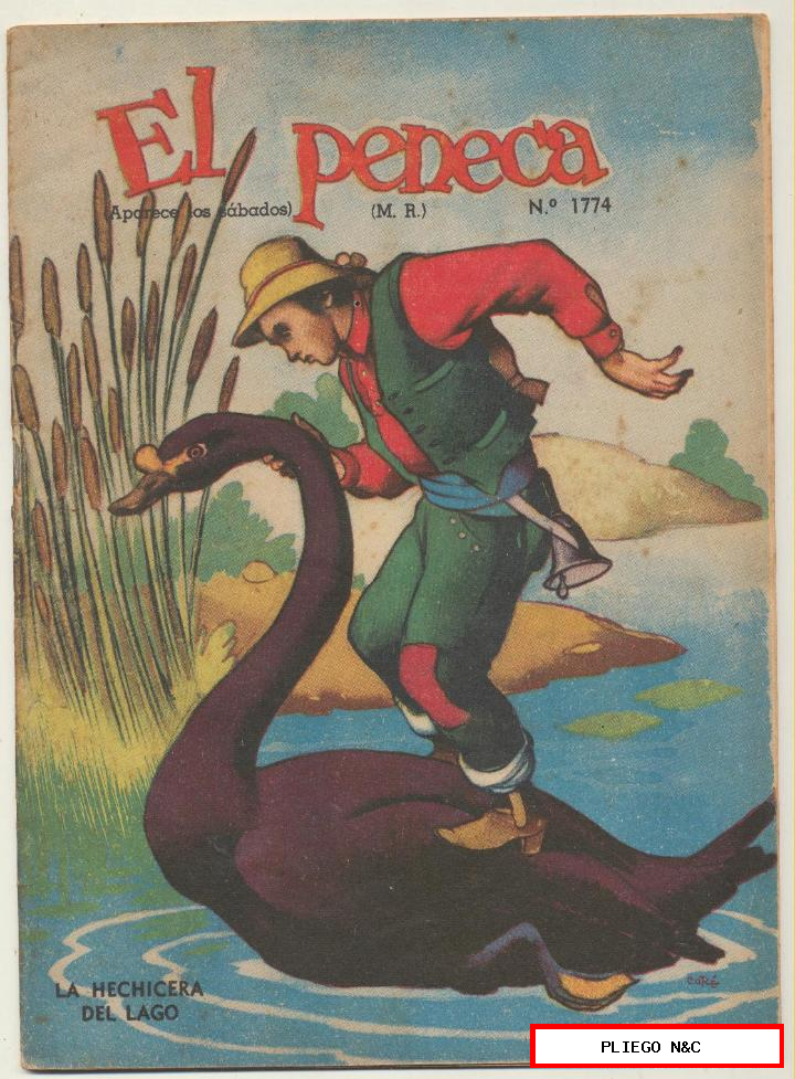 el peneca nº 1774. Editorial zig zag. Santiago de chile. Año 1942