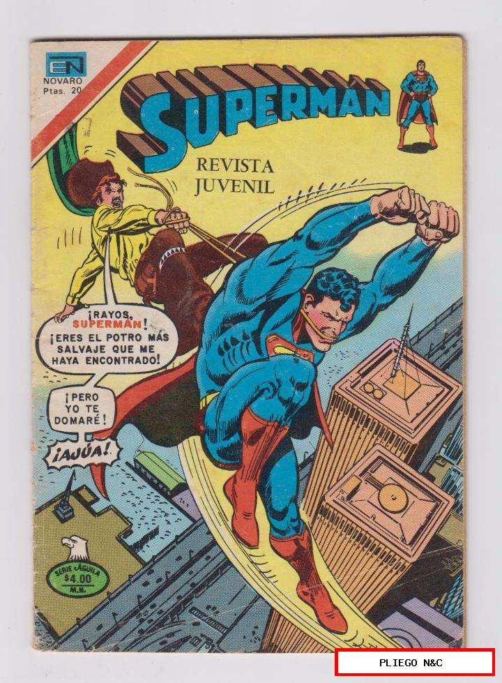 Superman. ER / Novaro 1952. Nº 1152 (11 abril 1978)