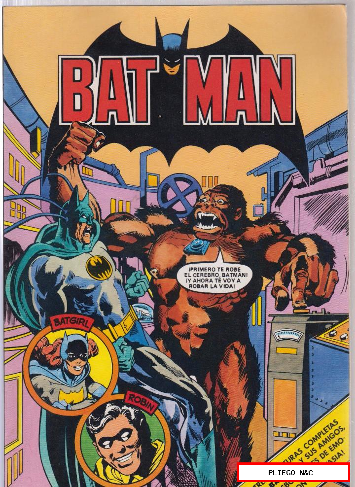 Batman tomo 2. Bruguera 1979. (30x21) 64 páginas en color