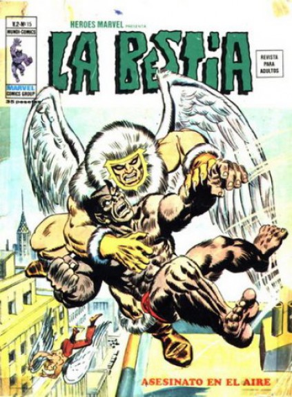 Heroes Marvel v2. Vértice 1975. Nº 15 La Bestia