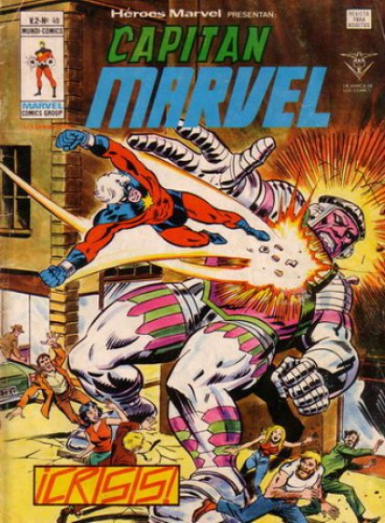 Heroes Marvel v2. Vértice 1975. Nº 49 Capitán Marvel