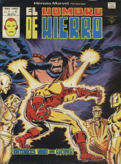 Heroes Marvel v2. Vértice 1975. Nº 61 El Hombre de Hierro
