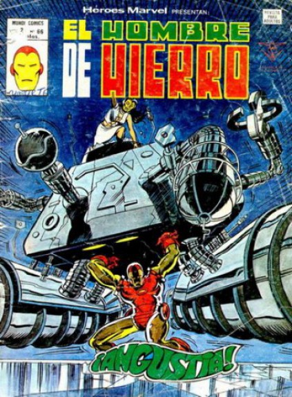 Heroes Marvel v2. Vértice 1975. Nº 66 El Hombre de Hierro