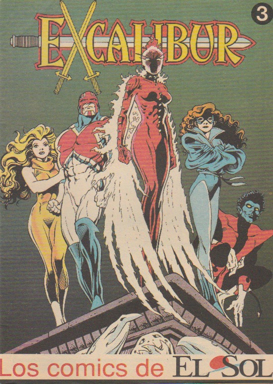 Los Cómics de El Sol. El Sol 1990. Nº 3 Excalibur