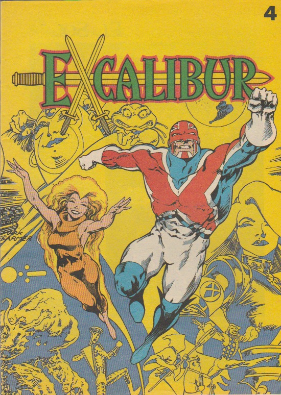 Los Cómics de El Sol. El Sol 1990. Nº 4 Excalibur