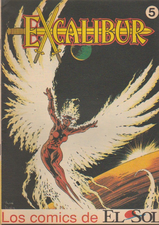 Los Cómics de El Sol. El Sol 1990. Nº 5 Excalibur